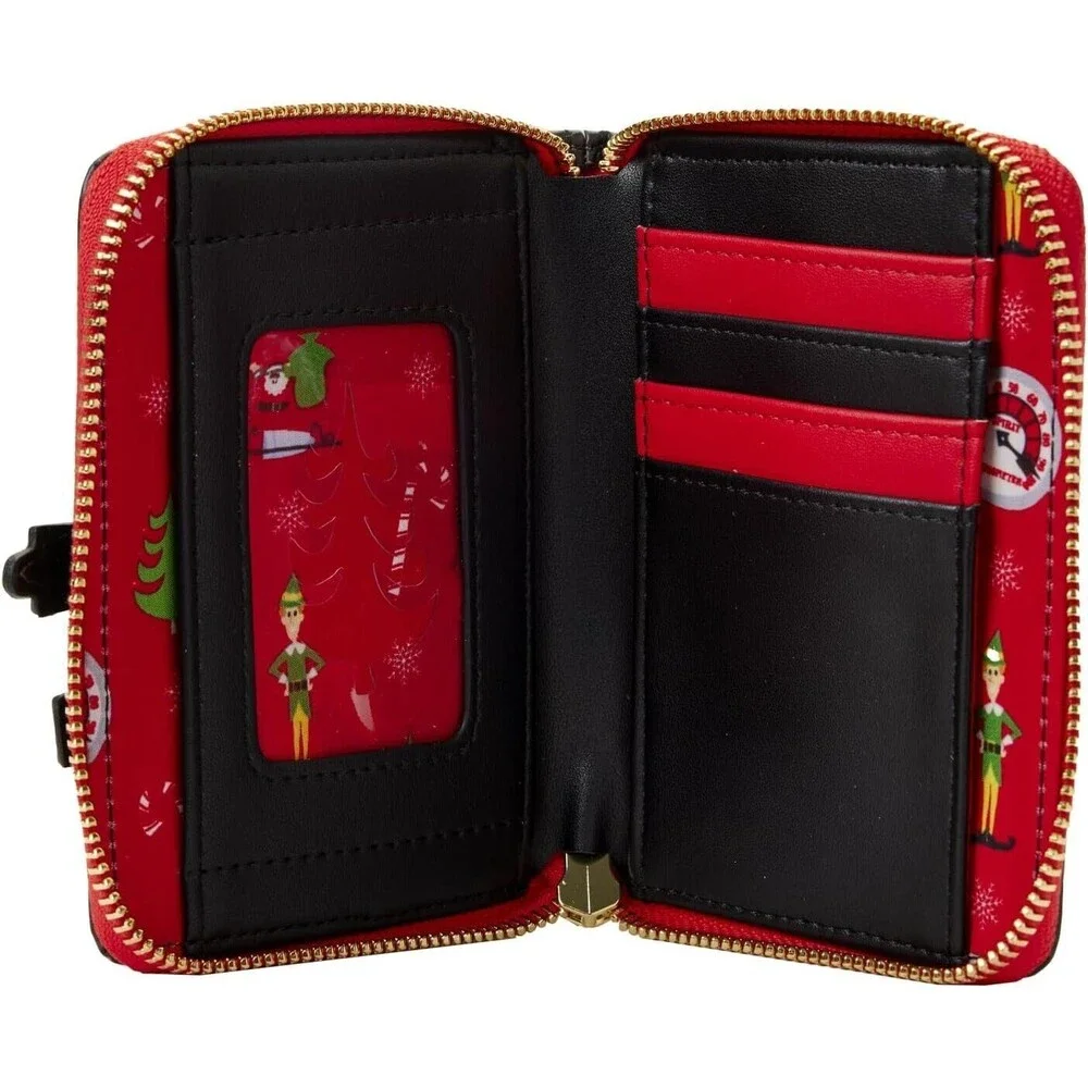 Loungefly Elf Buddy in Manhattan Skyline Zip Around Wallet